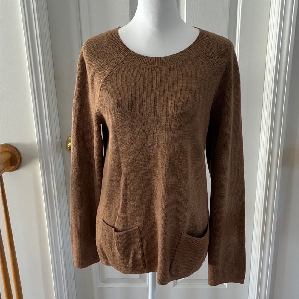 13:08.  J.Jill Knit Sweater